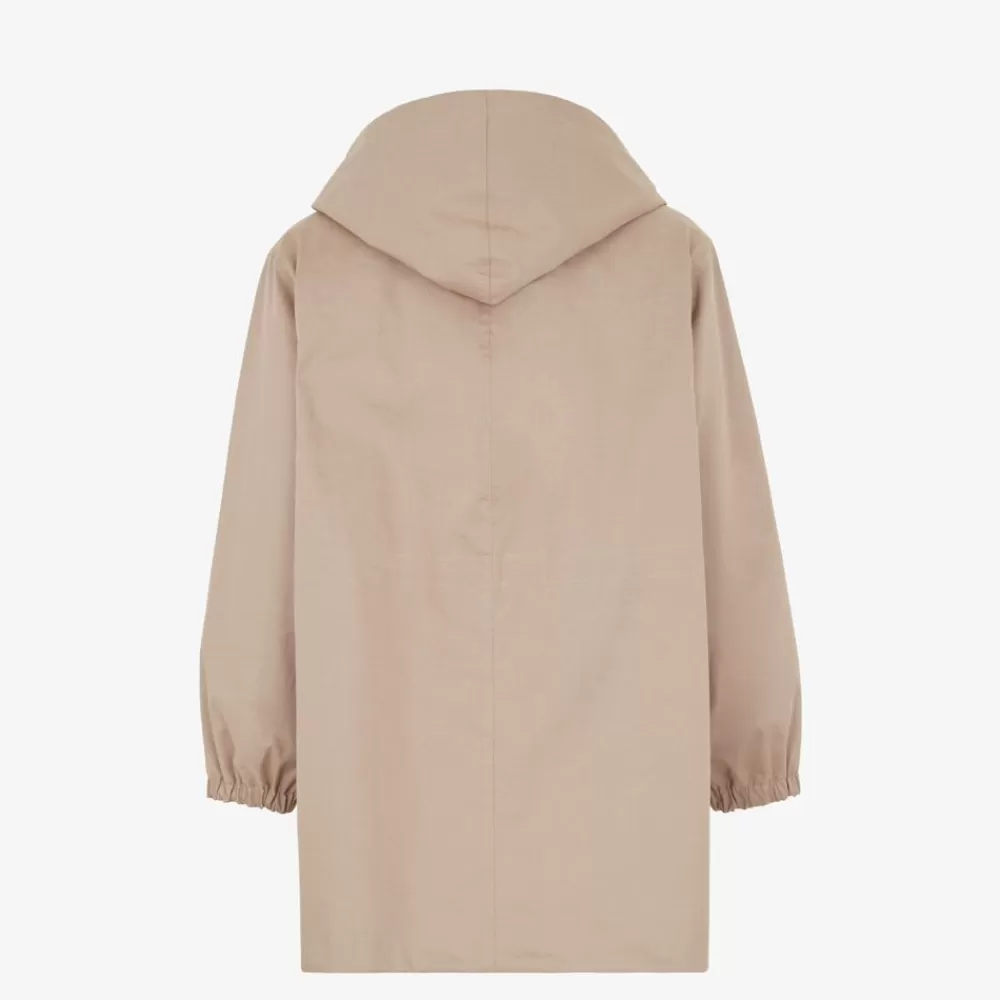 Cappotti E Capispalla>Fendi Parka In Tessuto Marrone