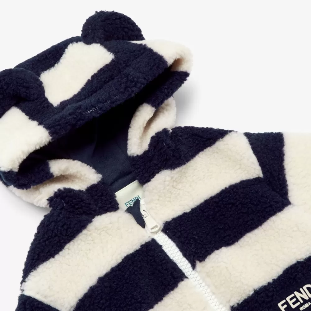 Bambina>Fendi Pile Teddy Baby In Lana Multicolor