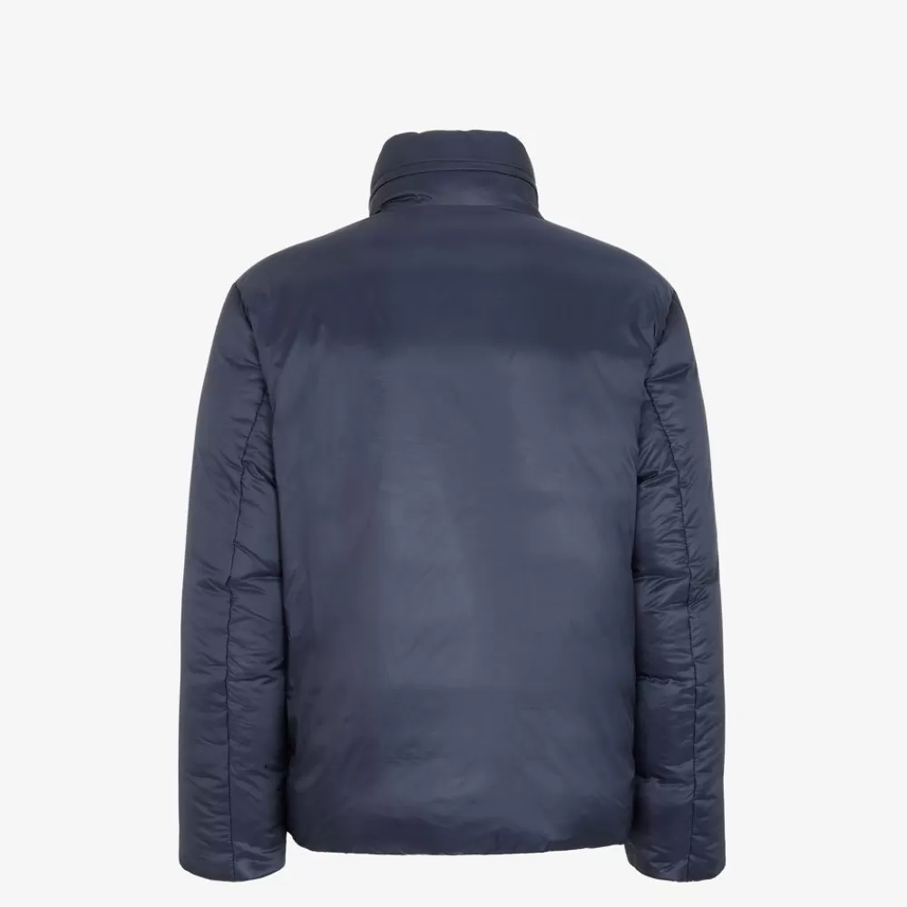 Activewear>Fendi Piumino In Nylon Blu