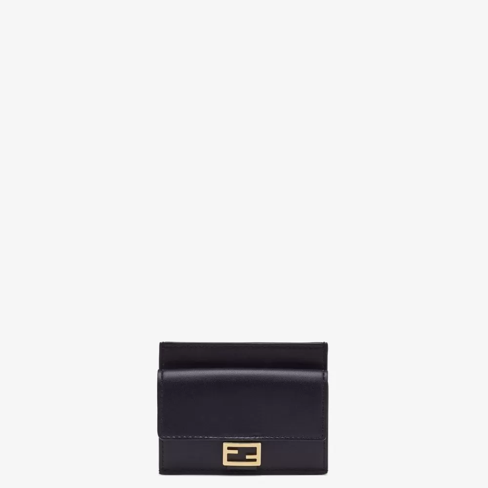 Portacarte E Piccoli Accessori>Fendi Porta Carte In Nappa Nera
