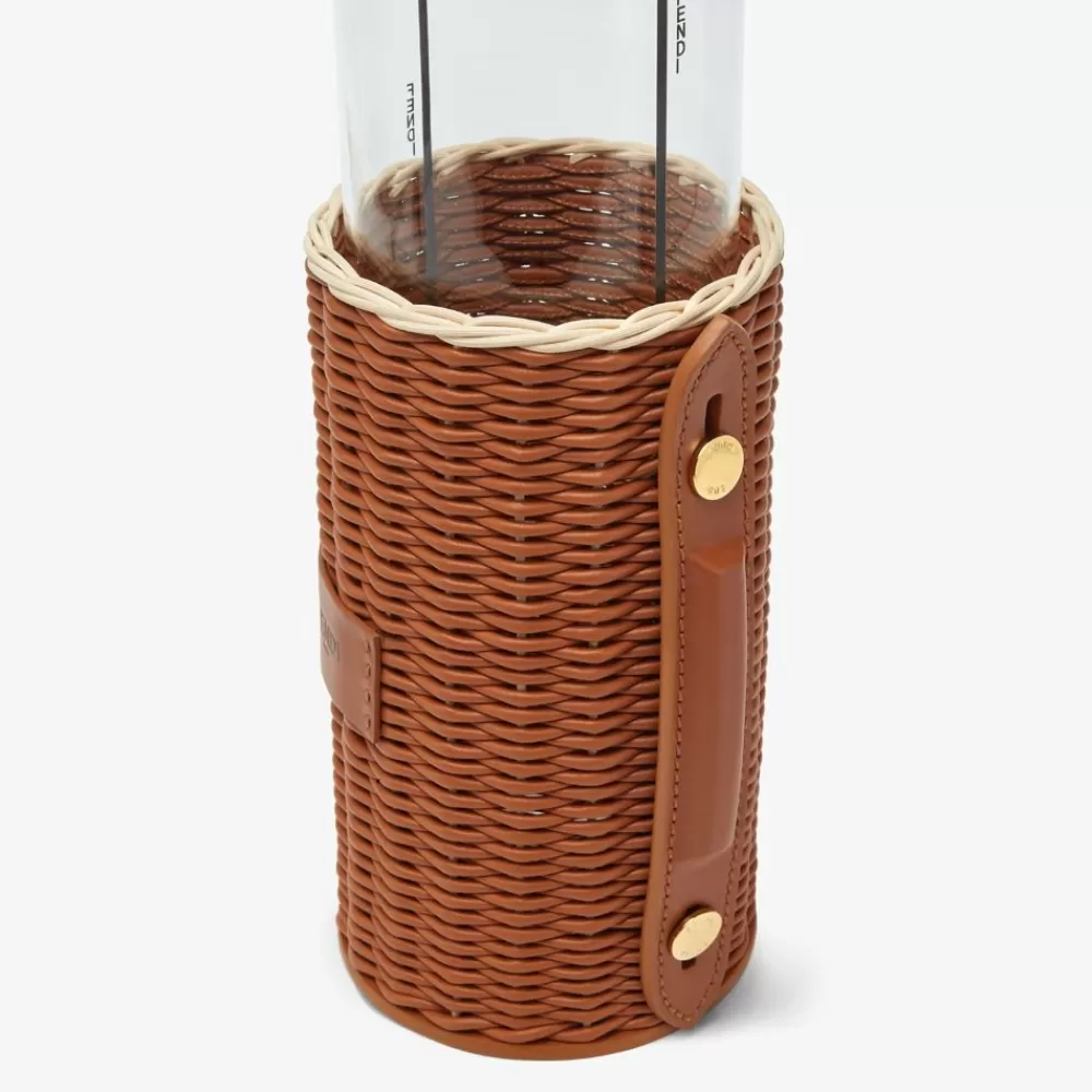 Accessori Per La Tavola>Fendi Portacaraffa In Pelle Intrecciata Bicolore