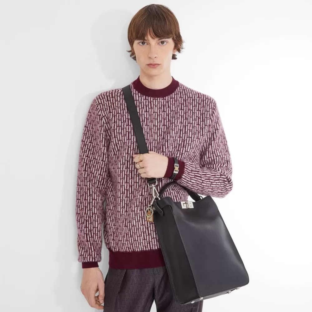 Portachiavi E Accessori Per Borse>Fendi Portachiavi In Pelle Beige