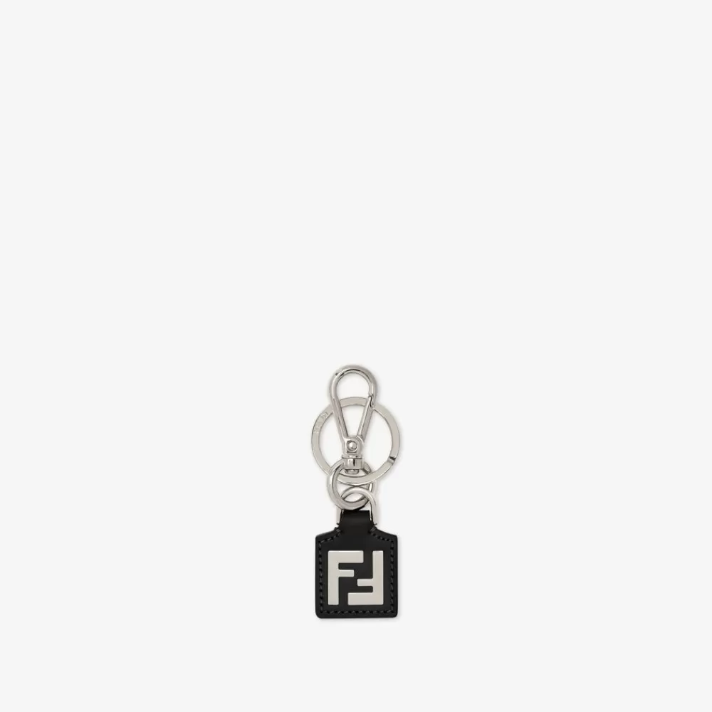 Portachiavi E Accessori Per Borse>Fendi Portachiavi In Pelle Nera