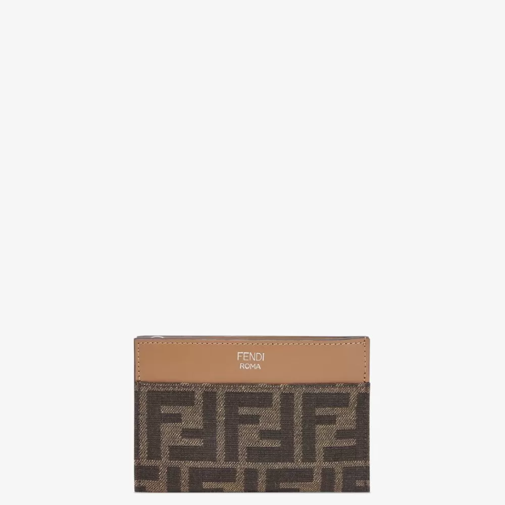 Portachiavi E Accessori Per Borse>Fendi Portachiavi In Tessuto Jacquard Ff