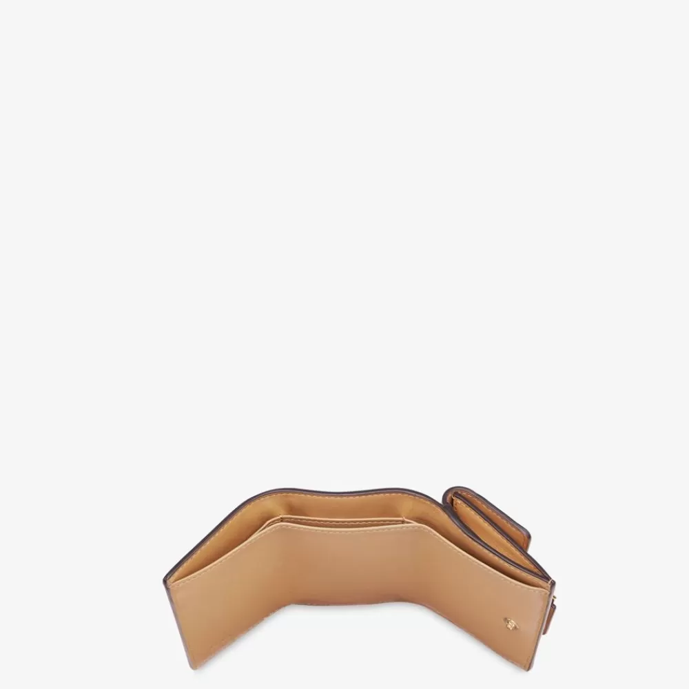 Portafogli>Fendi Portafoglio In Nappa Beige