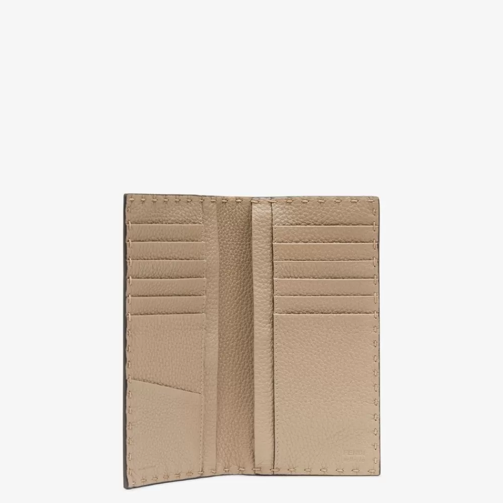 Portafogli>Fendi Portafoglio In Pelle Beige