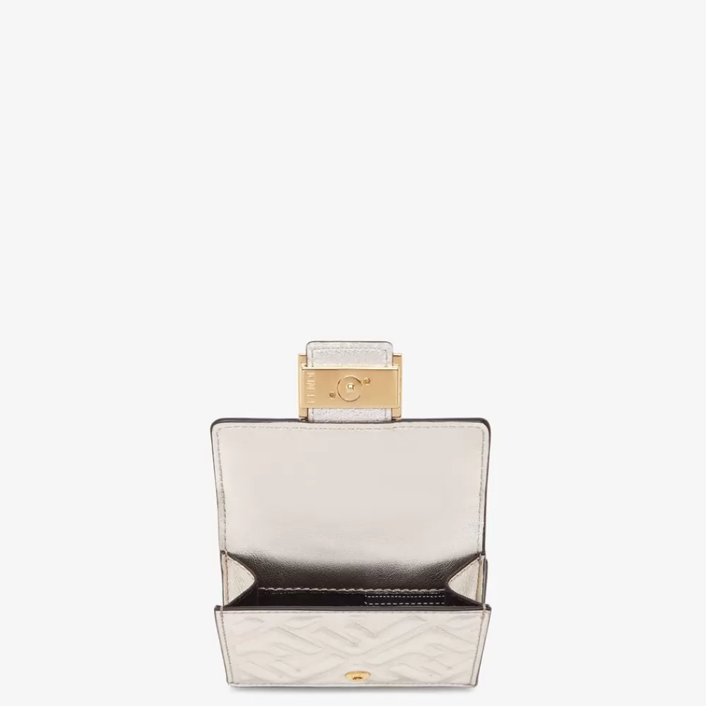 Portafogli>Fendi Portafoglio In Pelle Color Champagne