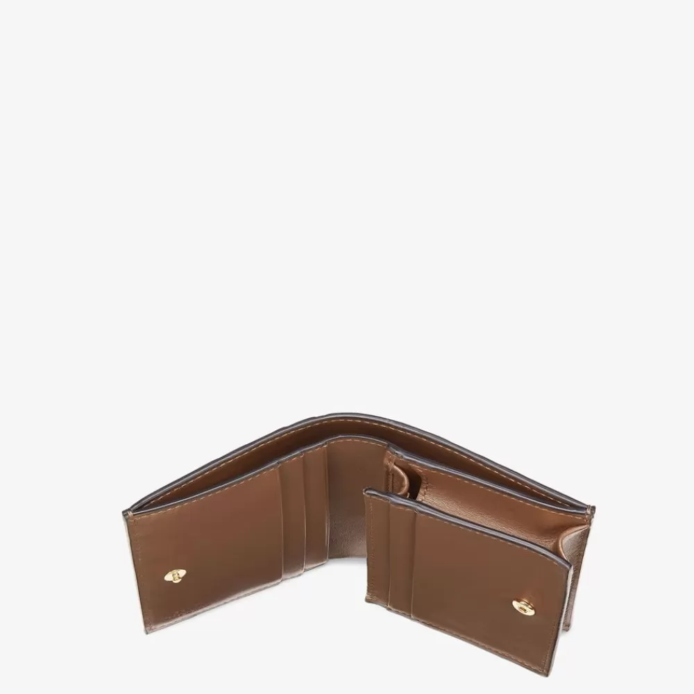 Portafogli>Fendi Portafoglio In Pelle Marrone