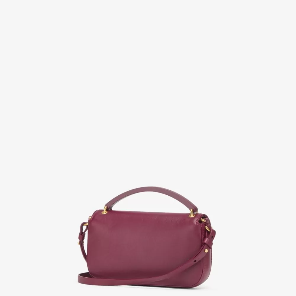 Borse Mini>Fendi Pouch In Nappa Bordeaux