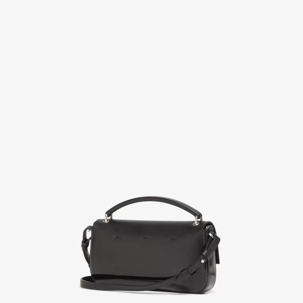 Borse Mini>Fendi Pouch In Pelle Verniciata Nera