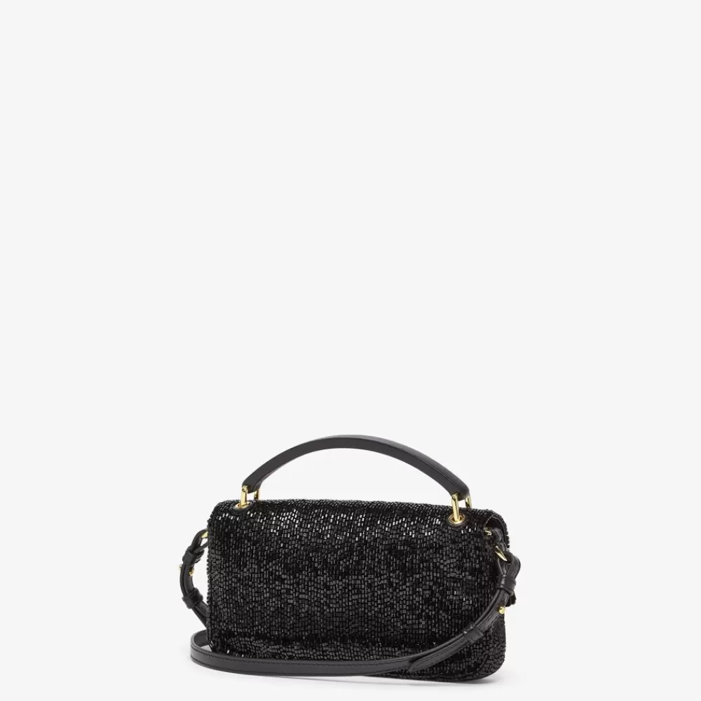 Borse Mini>Fendi Pouch In Perline Nere