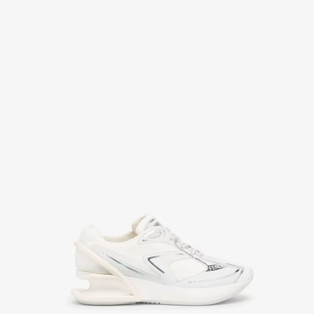 Sneakers>Fendi Runner In Tessuto Bianco