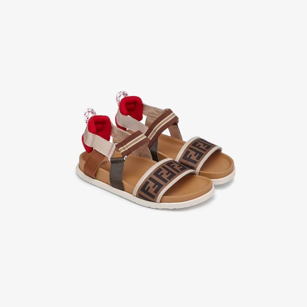 Scarpe>Fendi Sandalo Junior Unisex In Tessuto