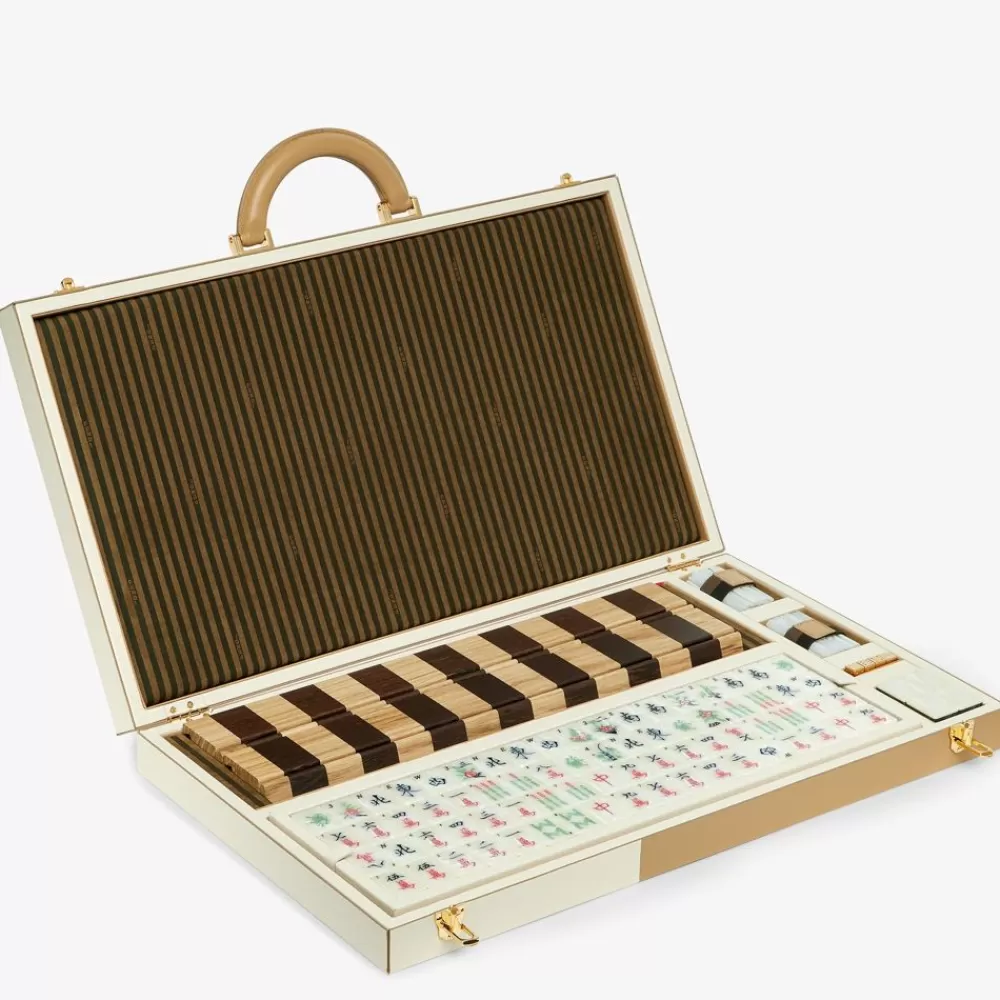 Tempo Libero>Fendi Scatola Mahjong In Legno Pequin