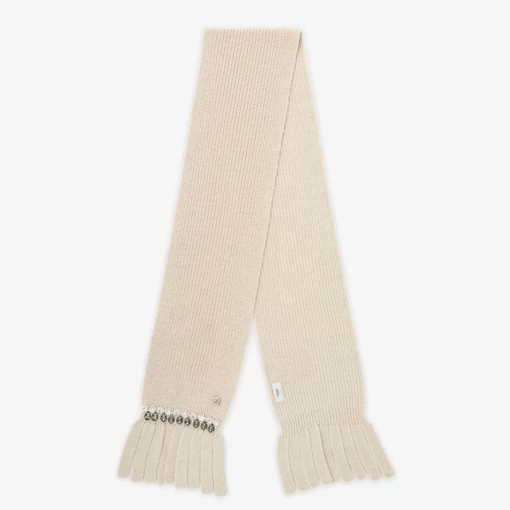 Sciarpe E Poncho>Fendi Sciarpa In Lana Beige