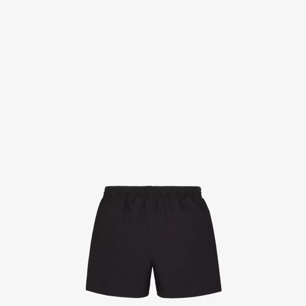 Swimwear>Fendi Short In Nylon Nero