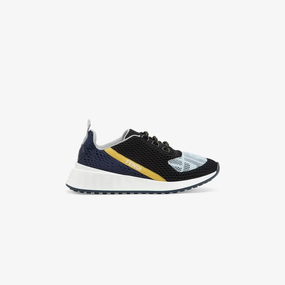Scarpe>Fendi Sneaker Con Mesh E Logo Multicolore