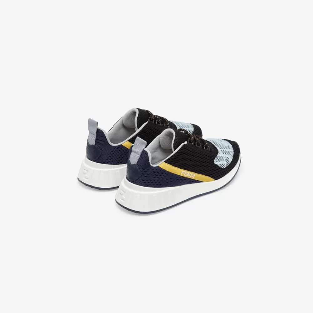 Scarpe>Fendi Sneaker Con Mesh E Logo Multicolore