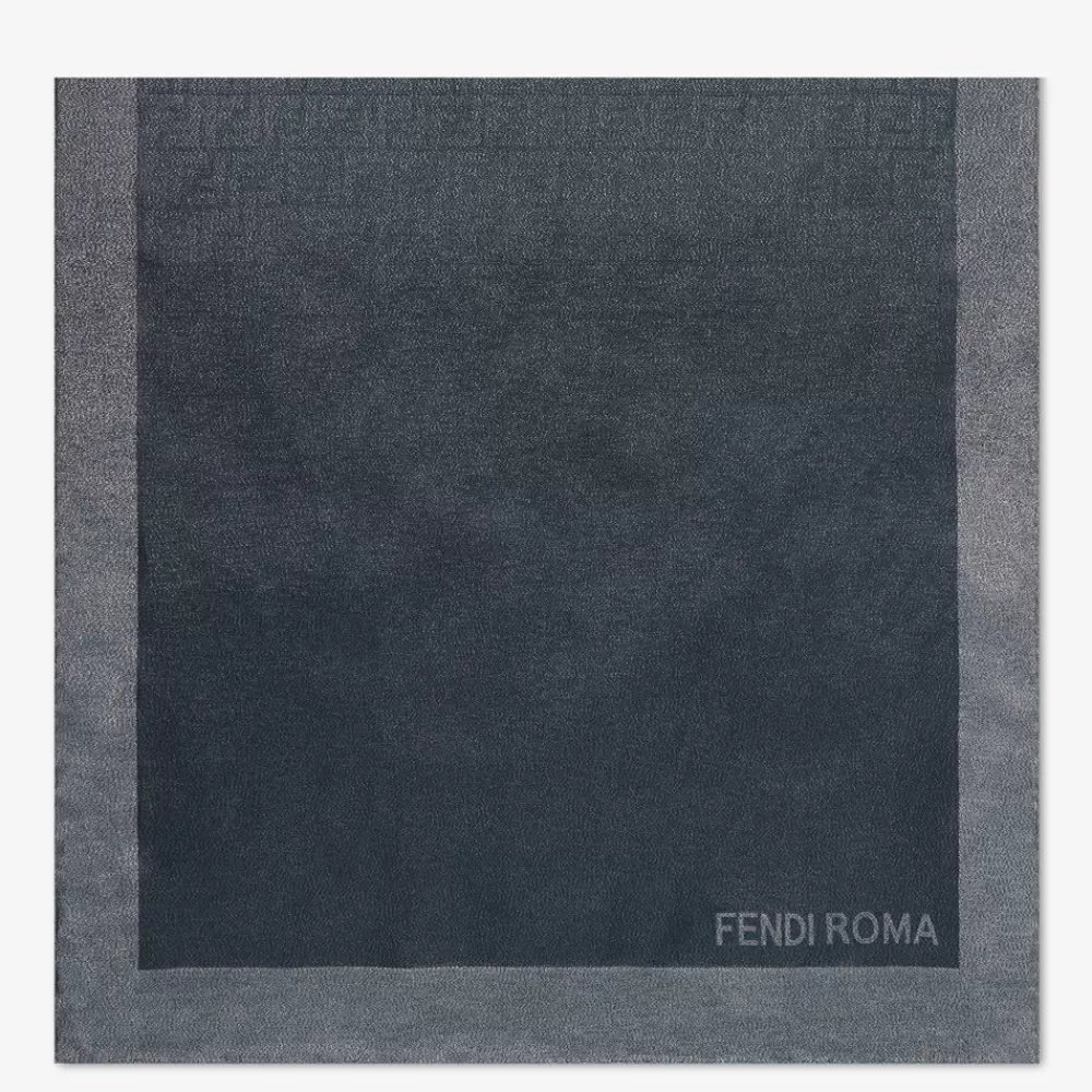 Sciarpe E Poncho>Fendi Stola In Seta Verde