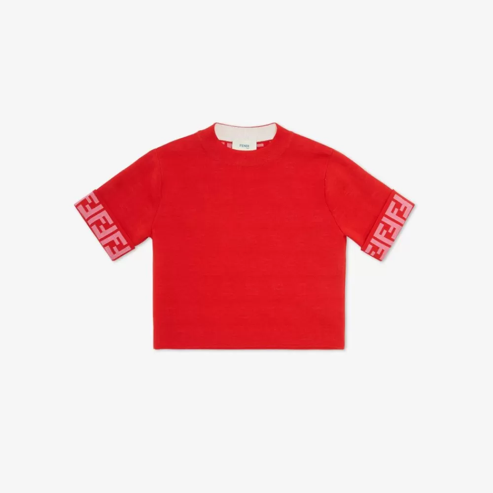 Abbigliamento>Fendi Top Junior In Lana Reversibile