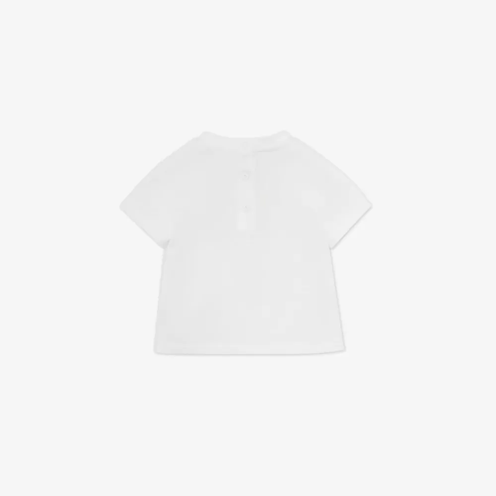 Bambina>Fendi T-Shirt Baby In Jersey Con Ricamo