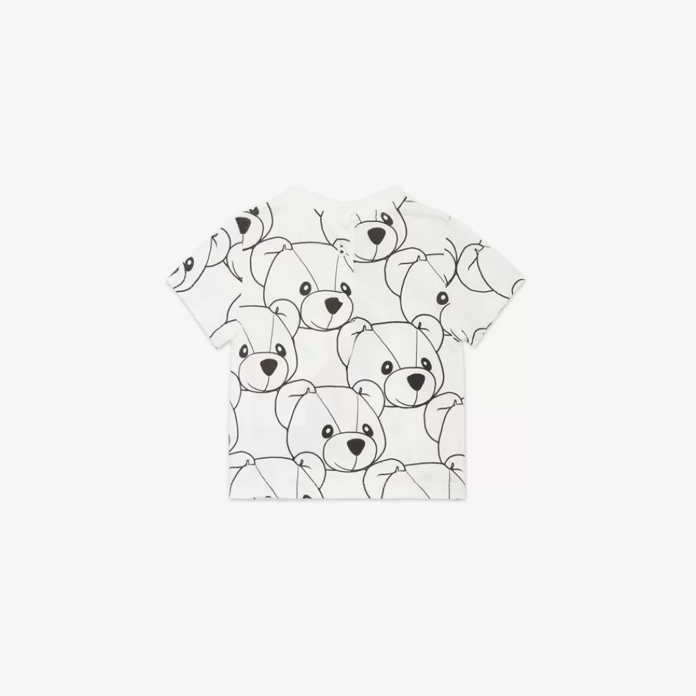 Bambina>Fendi T-Shirt Baby In Jersey Con Stampa Multicolor