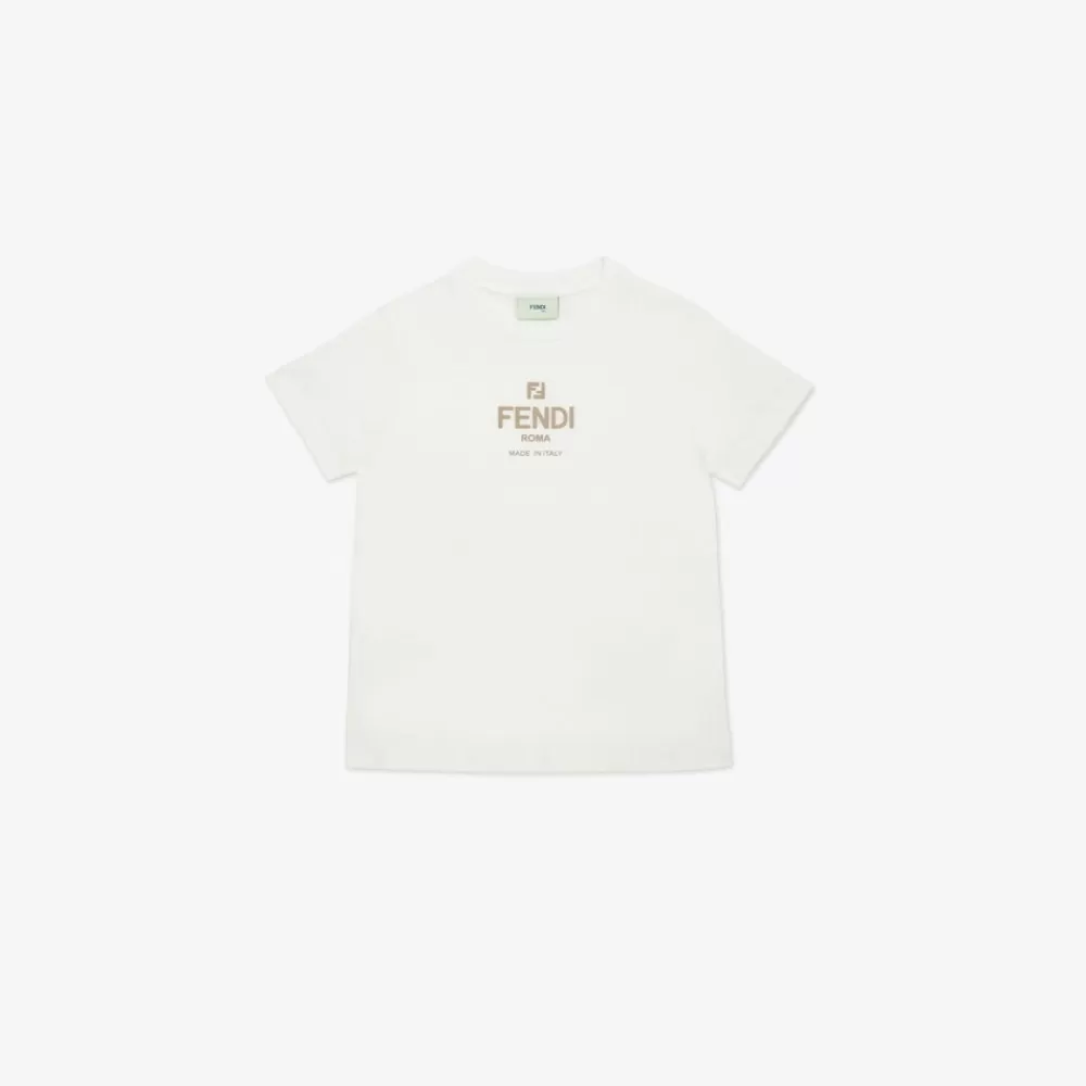 Bambino>Fendi T-Shirt Roma In Jersey