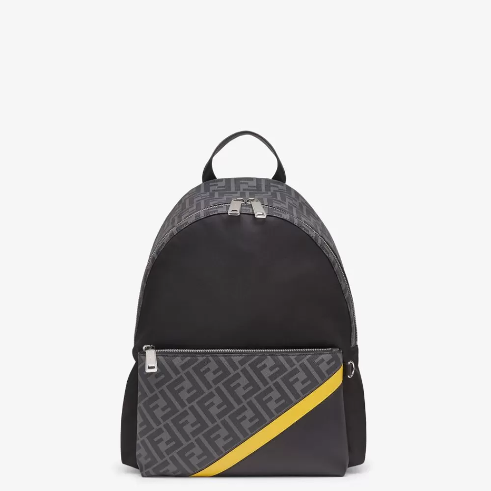 Timeless>Fendi Zaino In Nylon Nero